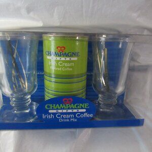 Chanpagne Irish Cream Coffee.